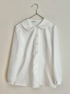 【お受験合格】CHOPIN de deux 長袖シャツ 130サイズ ホワイト