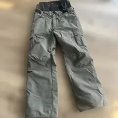キスマーク　スノボパンツ　XS スキーパンツ　カーキ　ユニセックス