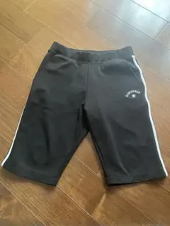 CONVERSE 黒 スウェットハーフパンツ
