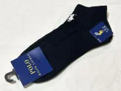 【ラルフローレン】レディース　ソックス　黒