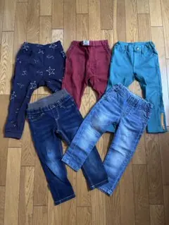 キッズ ロングパンツ 5点セット