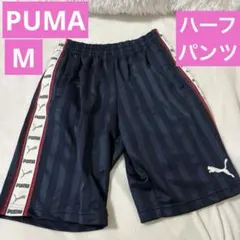 PUMA 美品 ネイビー ストライプ ジャージ Mサイズ 廃盤品 プーマY2K