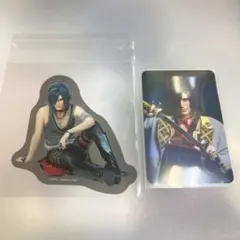 刀剣乱舞 刀ミュ 江おん ぜっぷつあー クリアステッカー ふぉとカード 大典太