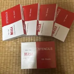MASA ステンシル 100枚✖︎5箱【廃版】 - メルカリ
