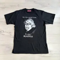 【アナーク】美品 アインシュタイン Tシャツ Lサイズ 黒