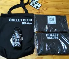 ★新日本プロレス　BULLET CLUB 4点セット！　Tシャツ　トートバッグ他