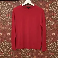 【UNIQLO】エクストラファインメリノクルーネックセーター（長袖） XLサイズ