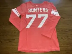 HUNTERS 77 長袖カットソー Lサイズ オレンジ