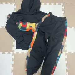 SHEIN ジャージセット 140サイズ 黒/多色