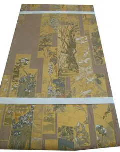 西陣あさぎ 近代花鳥画 袋帯 リス 鳥 動物 正絹 全通 H313 西陣あさぎ 近代花鳥画 袋帯 リス 鳥 動物 正絹 全通 H313 【公式通販】