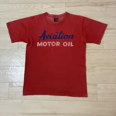 リアルマッコイズバックプリントTシャツ　レッド　36のサムネイル