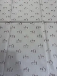 こうの早苗さん　綿生地　紫　1M