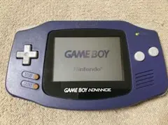 ゲームボーイアドバンス 本体 パープル　ジャンク品