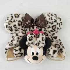 ミニー レオパード ヒョウ柄 ファンキャップ コインケース セット
