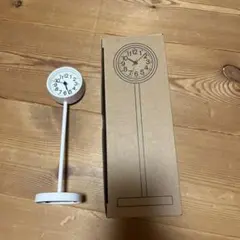 スタンドクロック 置時計 ホワイト シンプル