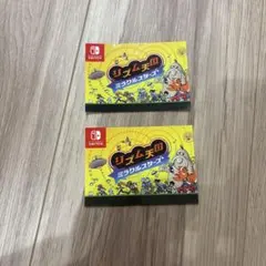 非売品　リズム天国　ミラクルスターズ　ステッカー2枚