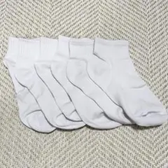 くるぶしソックス　ホワイト　3足セット