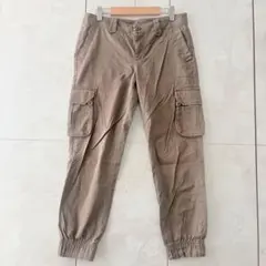 GAP ギャップ ストレッチ カーゴ ジョガーパンツ ベージュ カーキ2のサムネイル