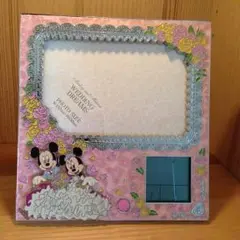 ウエディングミッキーミニーフォトフレーム