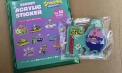 スポンジボブシークレット アクリルシールGLOVE WORLDのサムネイル