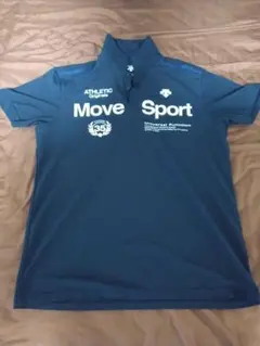 DESCENTE　Move Sport ポロシャツ ダークブルー