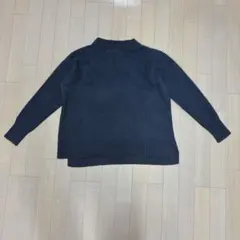 GREEN LABEL RELAXING ダークグレー 長袖セーター