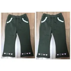 モスグリーン パンツ 2点セット 95  値下げ