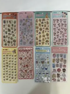 PUKUPUKUシール　ぷくぷくシール　8種類まとめ売り