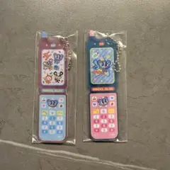 ナルミヤキャラクターズ ガラケー型アクキー　エンジェルブルー　2個セット