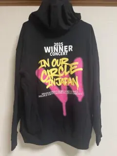 WINNER CONCERT 2025 パーカー ブラック M