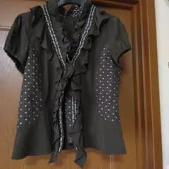 値下げ　美品　高級品　ヒロココシノ　可愛いデザインベスト