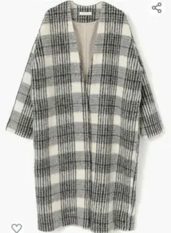 センスオブプレイス チェックコート