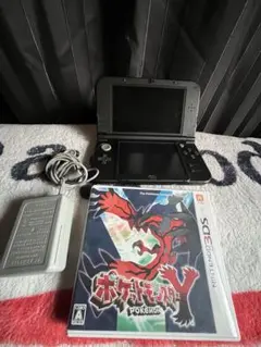 あ*じ様 New 3DS LL ブラック 本体　充電コード付き画面焼けあり動作確