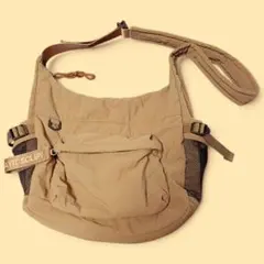 【studio CLIP】からだよろこぶチャームショルダーバッグ★ブラウンのサムネイル