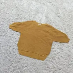 【c7077】AZUL BY MOUSSY ニット セーター 黄土色