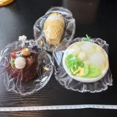 食品系 擠壓玩具 三件組