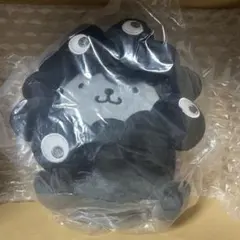 万博 サンリオ 黒 ミャクミャク ぬいぐるみ M 新品 ポムポムプリン③