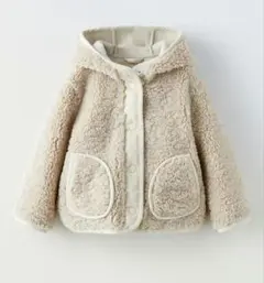 zara アウター ボア