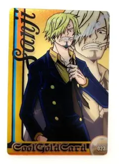 ワンピース CoolGoldCard サンジ