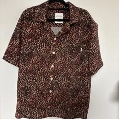 karaku レオパード柄 半袖シャツ Lサイズ