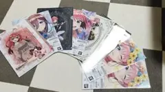 五等分の花嫁 まとめ売り クリアファイル