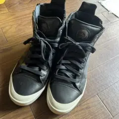 DIESEL(ディーゼル) ブラック ハイカットスニーカー