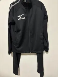 Mizuno 上下セットブラック ジャージ Lサイズ