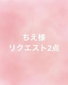 ちえ様 リクエスト 2点 まとめ商品
