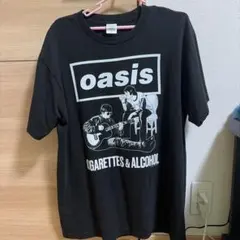 oasis tシャツ Ｌサイズcigarettes&alcohol