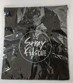 StrayKids巾着 ブラック　StrayKidsカフェ