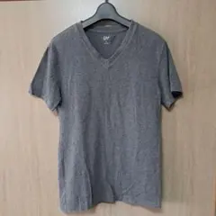 GAP Vネック Tシャツ XS グレー