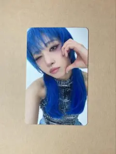 HANA JISSO トレカ　blue jeans通常盤