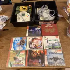 まとめてのみ！SEGA Dreamcast コントローラ、ソフトセット本体別途