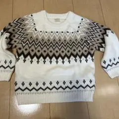 Beetle Club ノルディック柄セーター 110